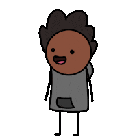 Happy Left Hand Sticker