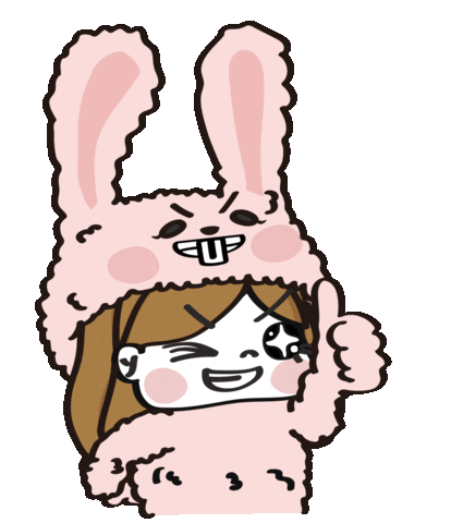 Bunny Love Sticker