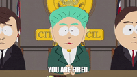 You Are Fired