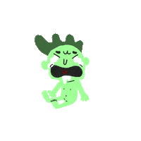 Sad Cry Sticker