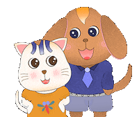 dragonfly527 戀愛 戀愛腦 霜喵 焦嗷與霜喵 Sticker