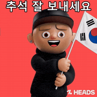 South Korea Flag GIF by OneFootball Heads