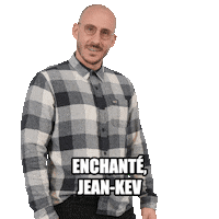 Jean Kevin Hello Sticker by Yann Darwin