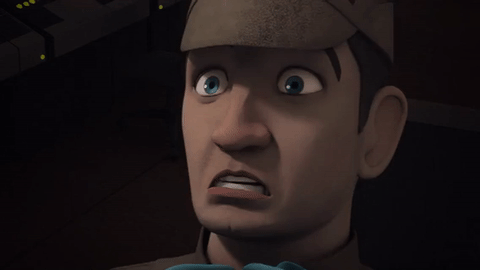 Scared Episode 5 GIF by Star Wars
