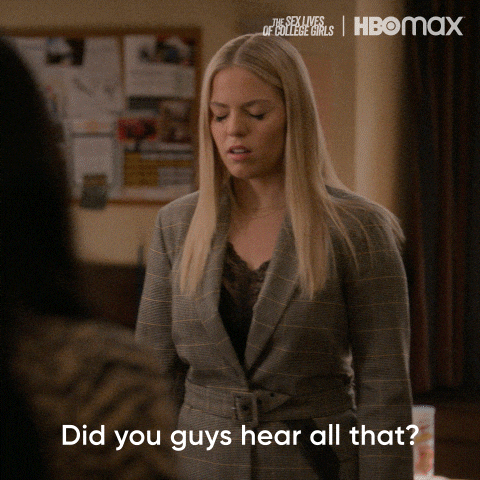 Friends Eavesdropping GIF by HBO Max