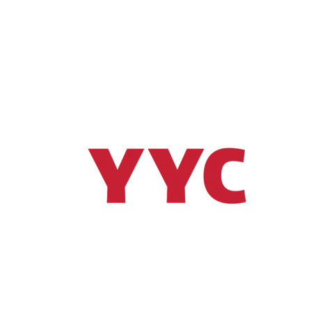 Maple Leaf Canada Sticker by YYC Calgary International Airport