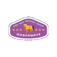 Horses Sticker by MagnaWave PEMF