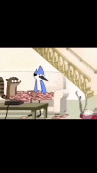 Regular Show Dancing GIF