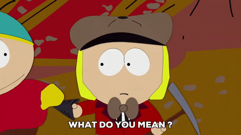 confused eric cartman GIF by South Park 
