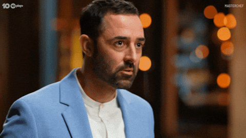 Andy Allen Shock GIF by MasterChefAU