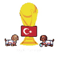 World Cup Turkey Sticker by HotDogs