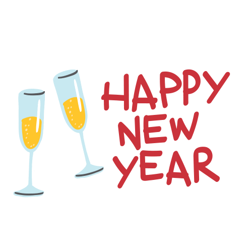 Happy New Year Sticker by Gruppo San Donato