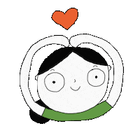 Love You Sticker by JenC9