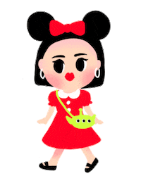 girl disney Sticker by geun