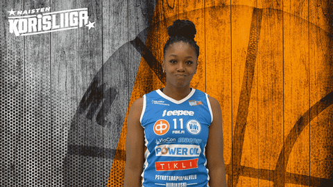 Koripallo Kym Royster GIF by Basket_fi