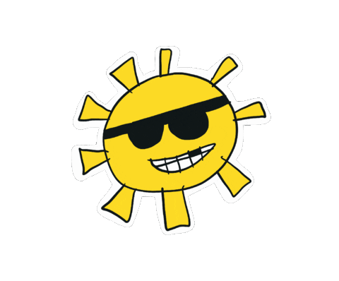 The Sun Sticker by Kirsten Hurley
