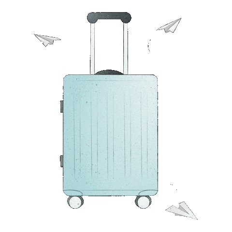 Travel Airplane Sticker