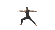 Yoga Stretch Sticker by Shimis