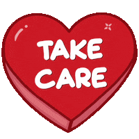 Take Care Love Sticker