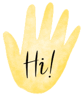 Its Me Hand Sticker