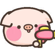 Pig Love Sticker