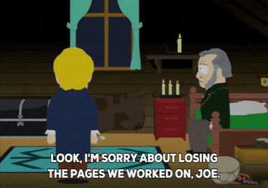 sorry GIF by South Park 
