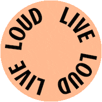 livelouddk liveloud Sticker