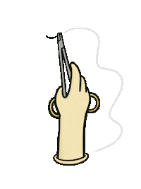 Surgeon Sticker by ApplePan