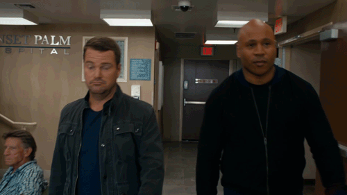 ncis: los angeles walking GIF by CBS