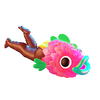 Big Fish 3D Sticker by dieter