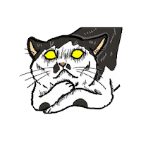 Angry Maru Sticker
