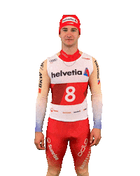 helvetia_schweiz point down swiss ski helvetia langlauf Sticker