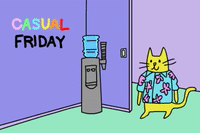 Casual Friday Cat
