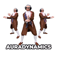 Party Dance Aerodynamics Sticker