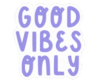 beccawayman vibes positive vibe good vibes Sticker