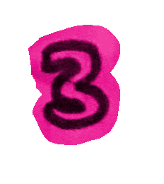 Pink Paper Sticker