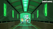 Season 1 Running GIF by Rick and Morty
