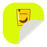 Work Banana Sticker by Zanana Chips Indonesia
