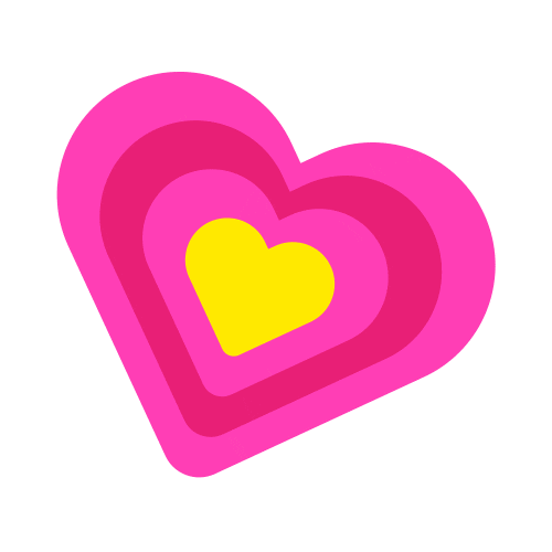 Heart Sticker by drinkwildwonder