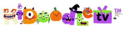 Trick Or Treat Halloween Sticker by KidoodleTV