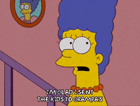 happy marge simpson GIF