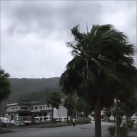 Typhoon Noru Brings Flooding to Japan's Amami Island