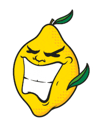 90S Lemon Sticker by Global Brands