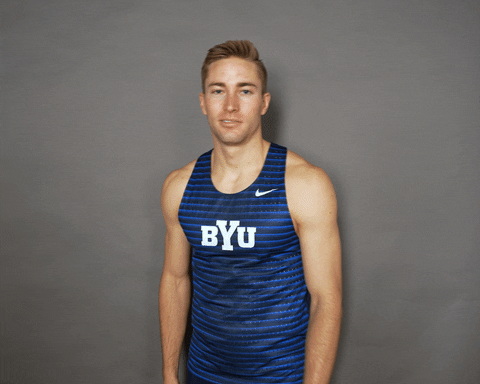 Celebration Gun GIF by BYU Cougars