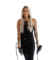 hechenbergermhair hairdresser friseur hairspray dryer Sticker