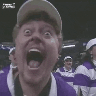 Excited Lets Go GIF by NCAA March Madness