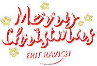 fritravich christmas merry christmas navidad feliz navidad Sticker