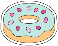 hungry sweet tooth Sticker by Cosmopolitan