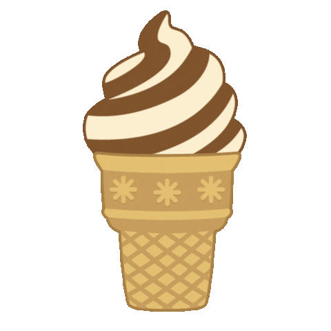 ice cream summer Sticker by Home Brew Agency
