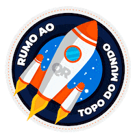 Rocket Qr Sticker by guilhermemachadooficial